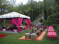 Moroccan tents drapping